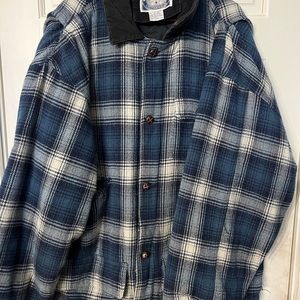 Vintage Men’s Brittania Outerwear Flannel Quilted Wool Blend Jacket